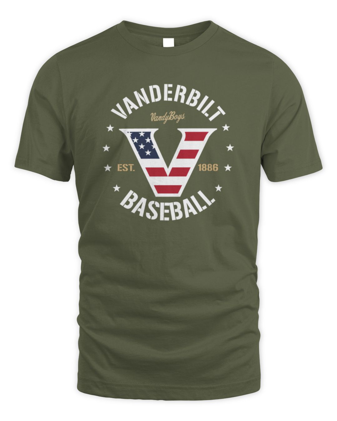 vanderbilt baseball dri fit shirt
