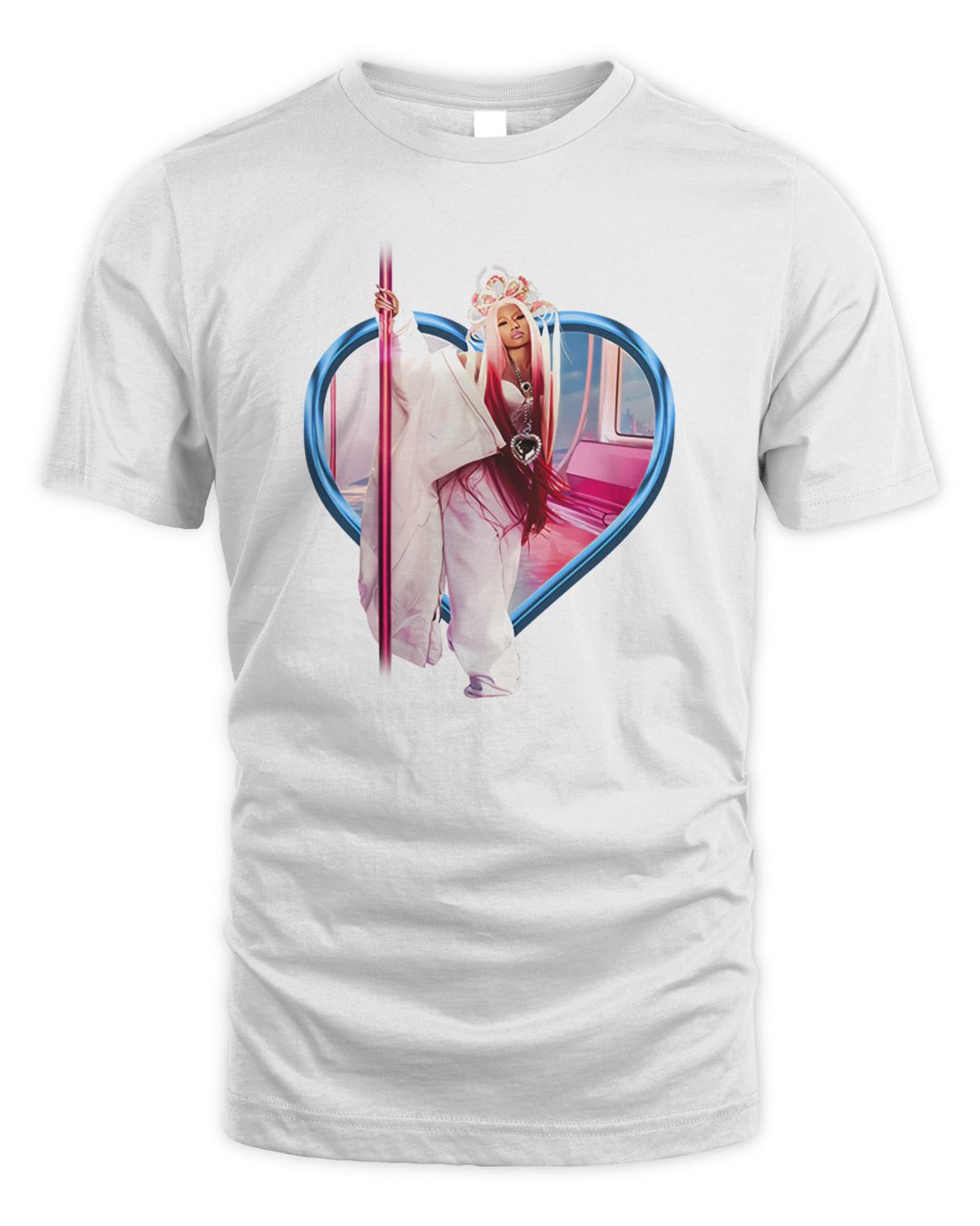 Nicki Minaj Official Shop Nicki Minaj Heart Frame T Shirt | Sassblade