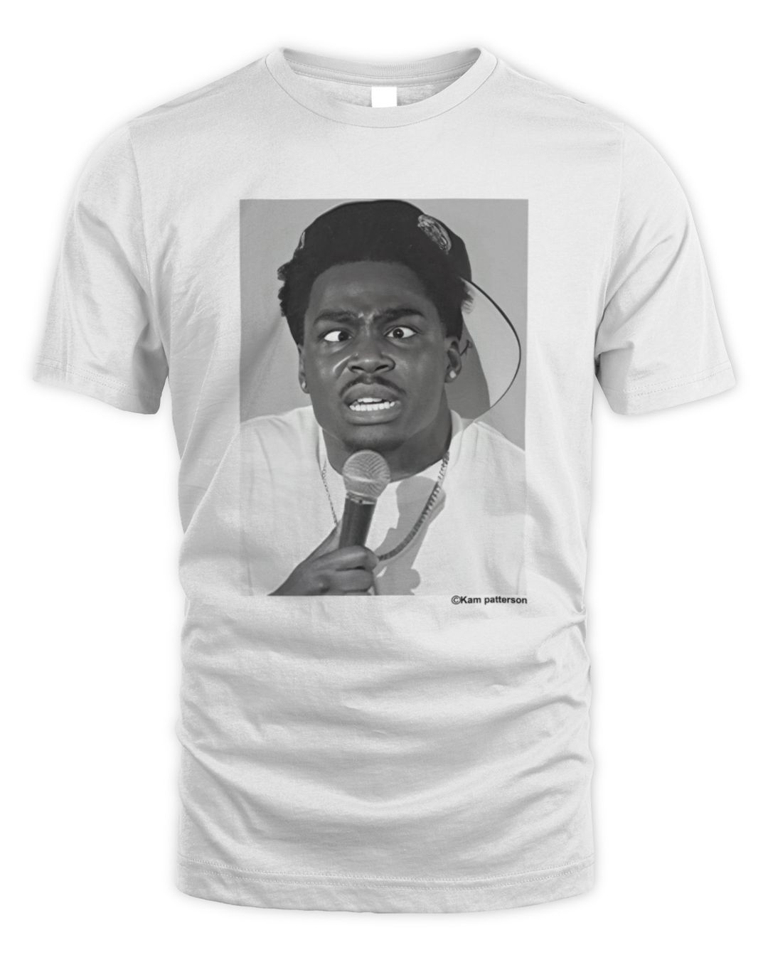 Kam Patterson Official Merchandise Kam Patterson Face Tee Shirt | Sassblade